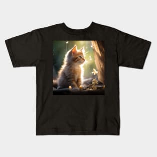 Cute kitten Kids T-Shirt